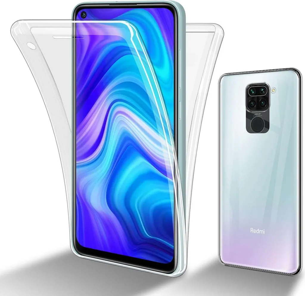 Custodia 360 Cadorabo per Xiaomi Redmi Note 9 | Protezione Totale TPU