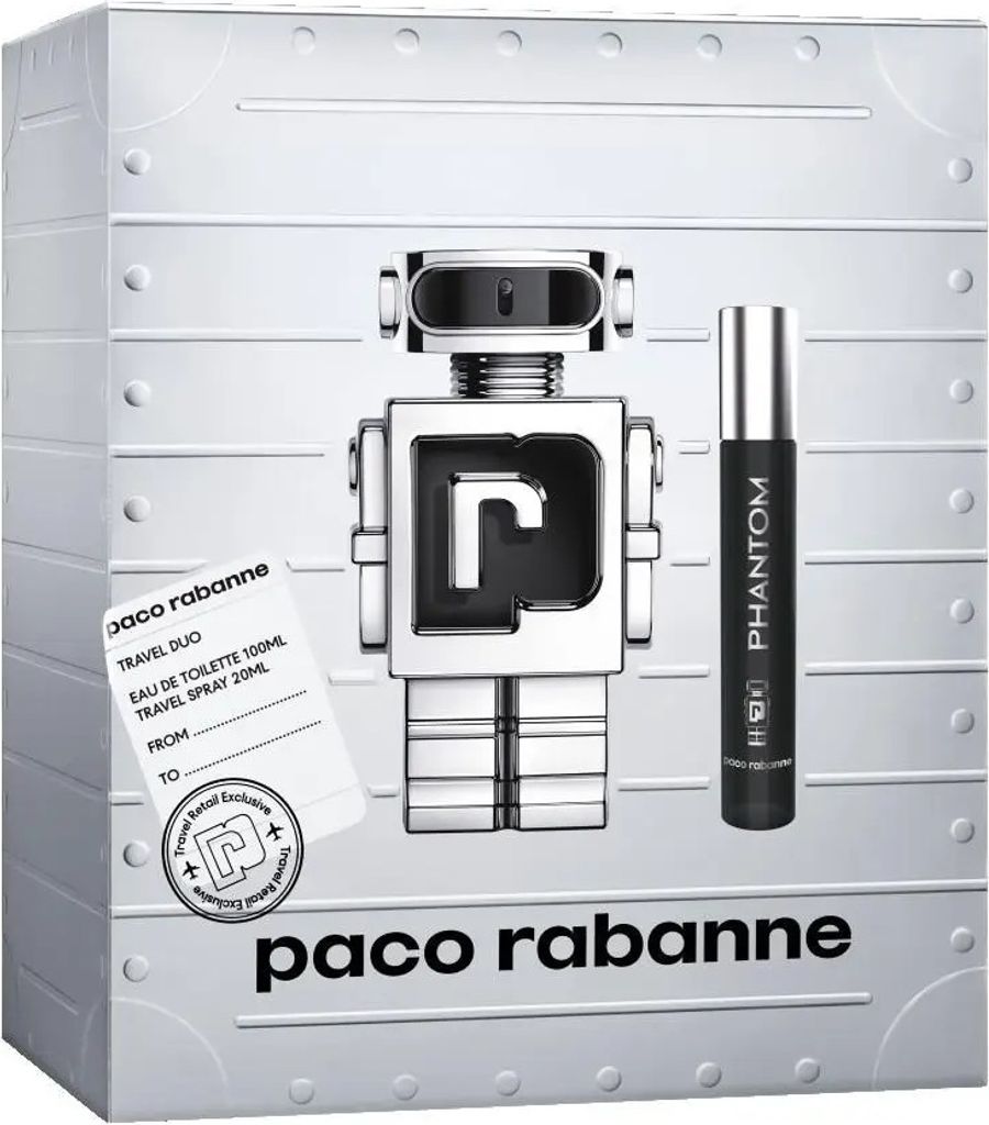 Paco Rabanne Phantom Edt Spray 100ml Set Immagine del prodotto 