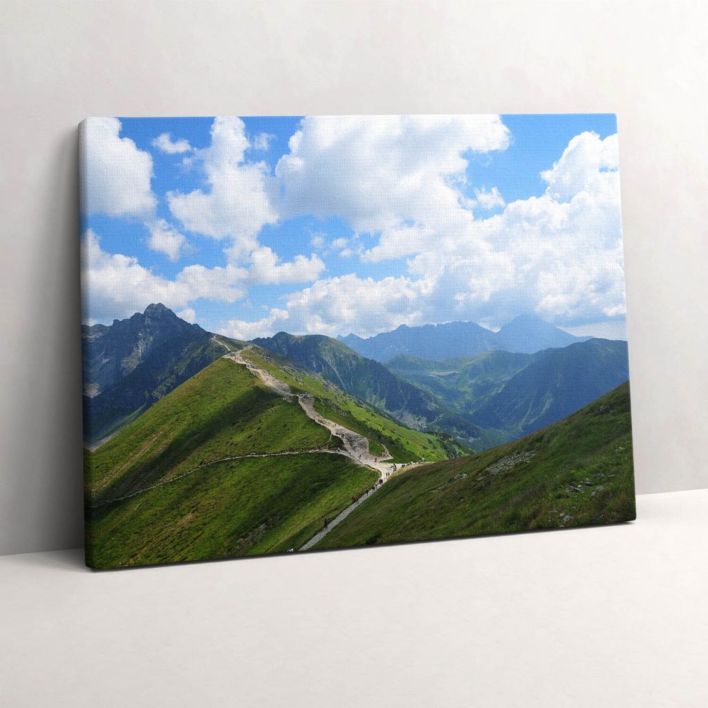 Kasprowy Wierch Zakopane – Leinwandbild Wandbild – 80x60 cm – Leinwandbilder – Wandbilder – Schlafzimmer – Flur