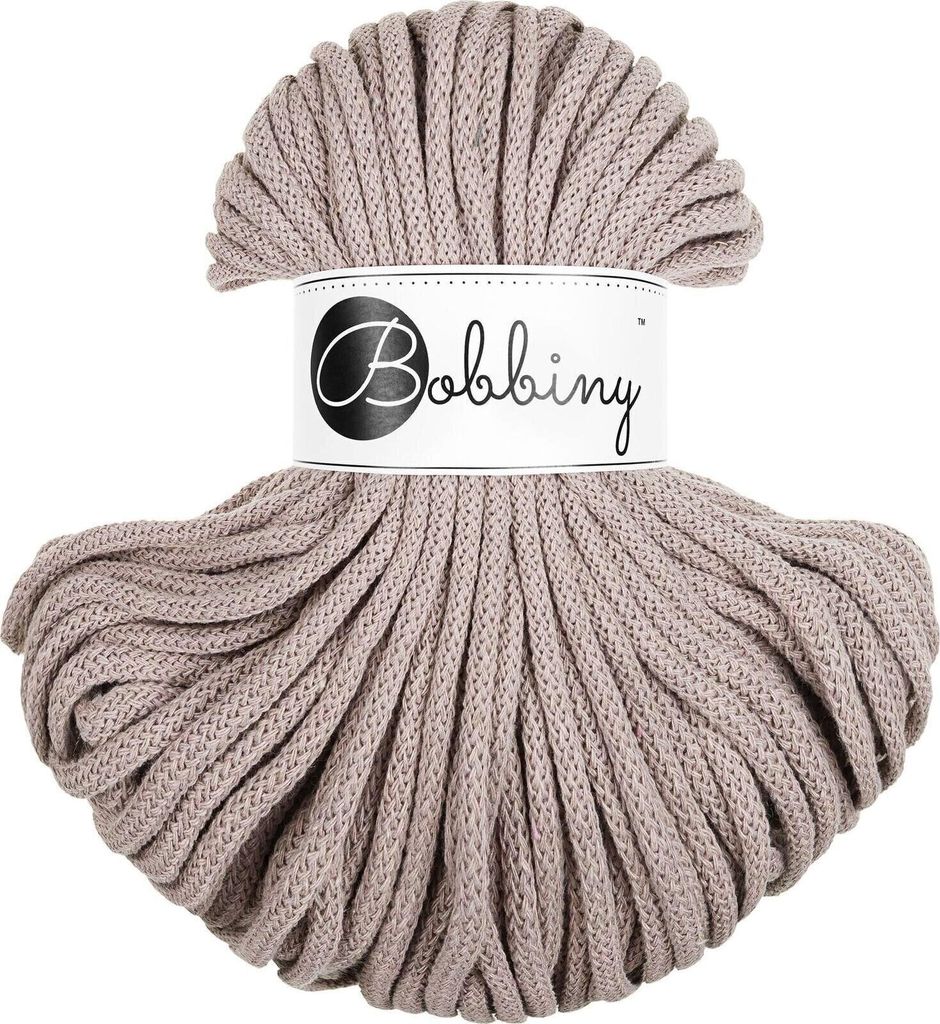 Bobbiny Premium 5 mm 50 m Pearl Schnur