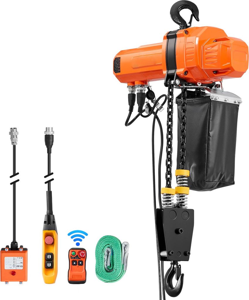 SucceBuy Elektrischer Kettenzug 1000 kg, 3 m Hubhöhe, 230 V Produktbild 