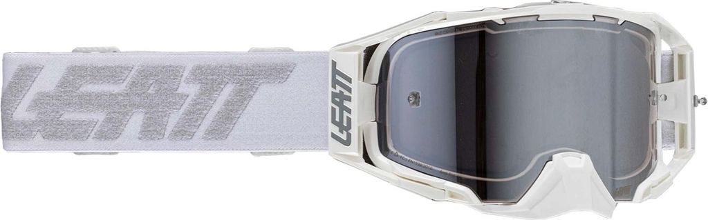 LEATT Velocity 6.5 Cryztal Iriz Motocross Brille Grau Silber Linse 60%