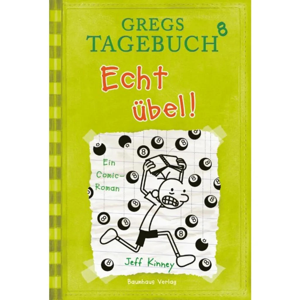 Roman jeunesse Gregs Tagebuch 8 Echt übel - BD illustrée en allemand