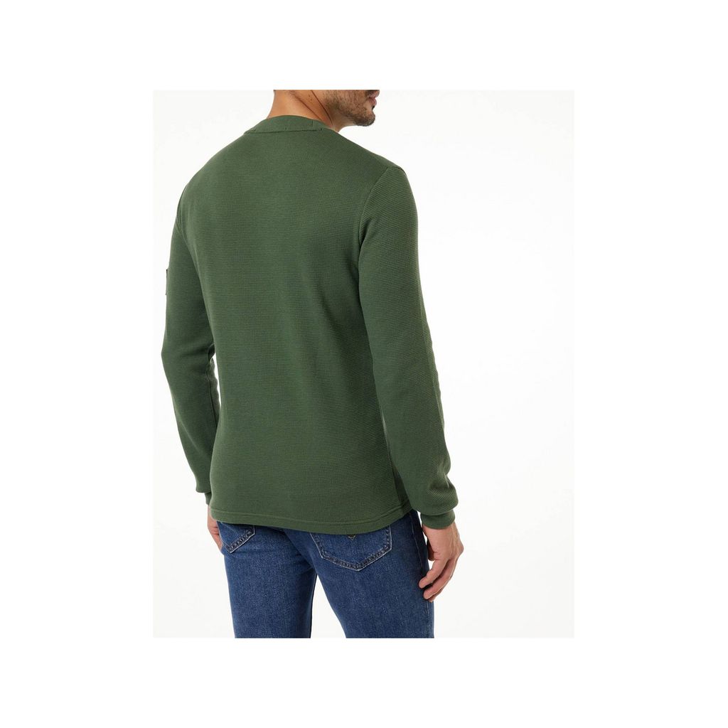 Calvin Klein Waffle Longsleeve Shirt Herren