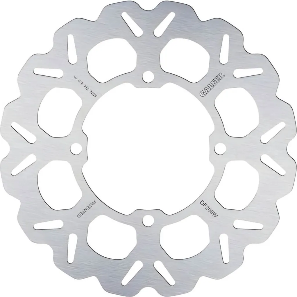 Disque de frein Galfer DF206W contre le fading arrière Kawasaki ZG 1400
