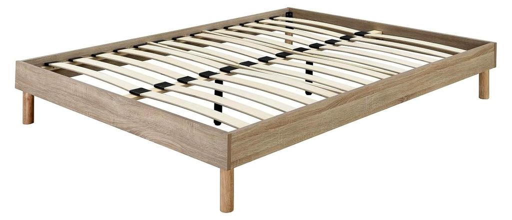 Lattenrost Muchigan - MDF - helles Naturholz