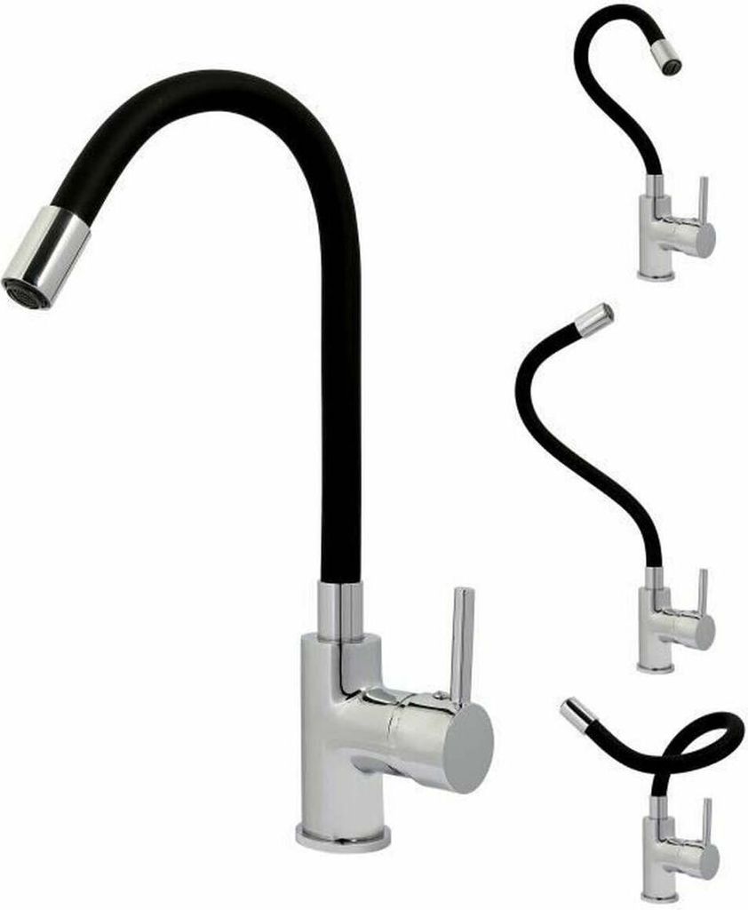 Rousseau 4060589 rubinetto monocomando in acciaio inox e Immagine del prodotto 
