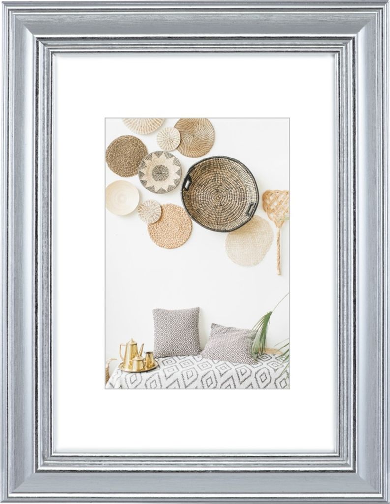 Cornice di plastica Hama "Lobby", argento, 20 x 30 cm Immagine del prodotto 