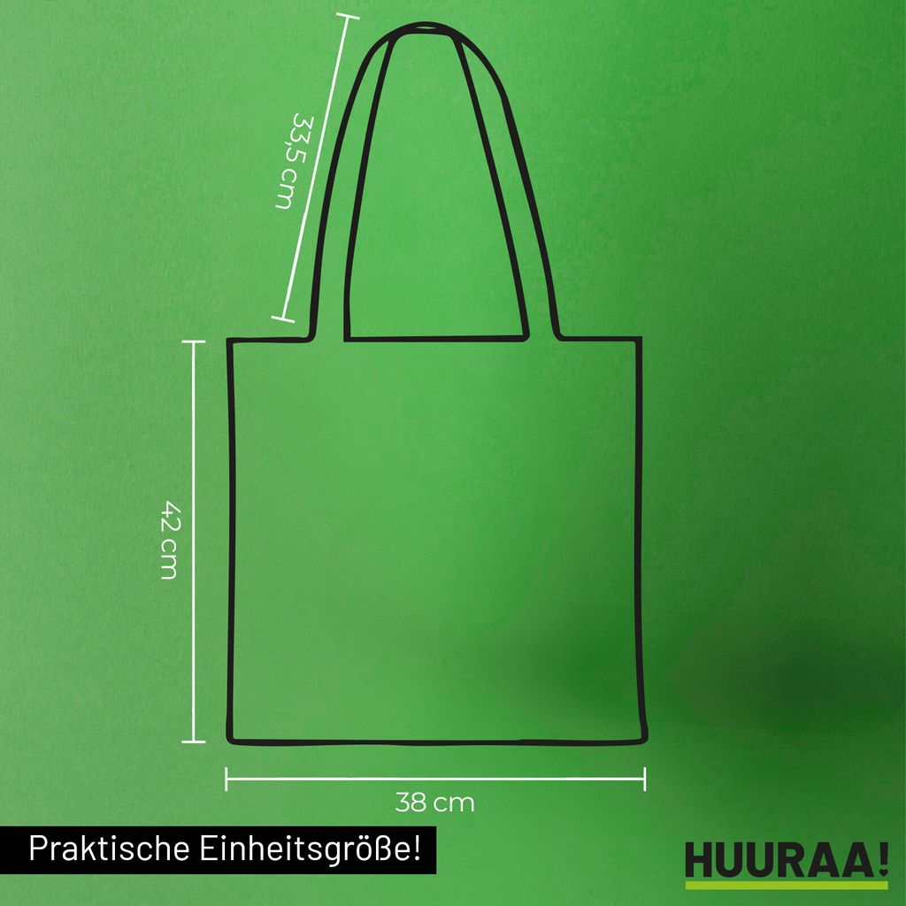 Huuraa Jutebeutel Isla Mujeres Inselmotiv Mexiko 10 Liter Burgundy Baumwolle Tasche Geschenkidee
