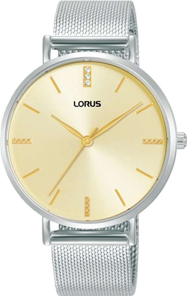 Montre Lorus modèle RG271XX9 : l'élégance du quartz avec boîtier doré