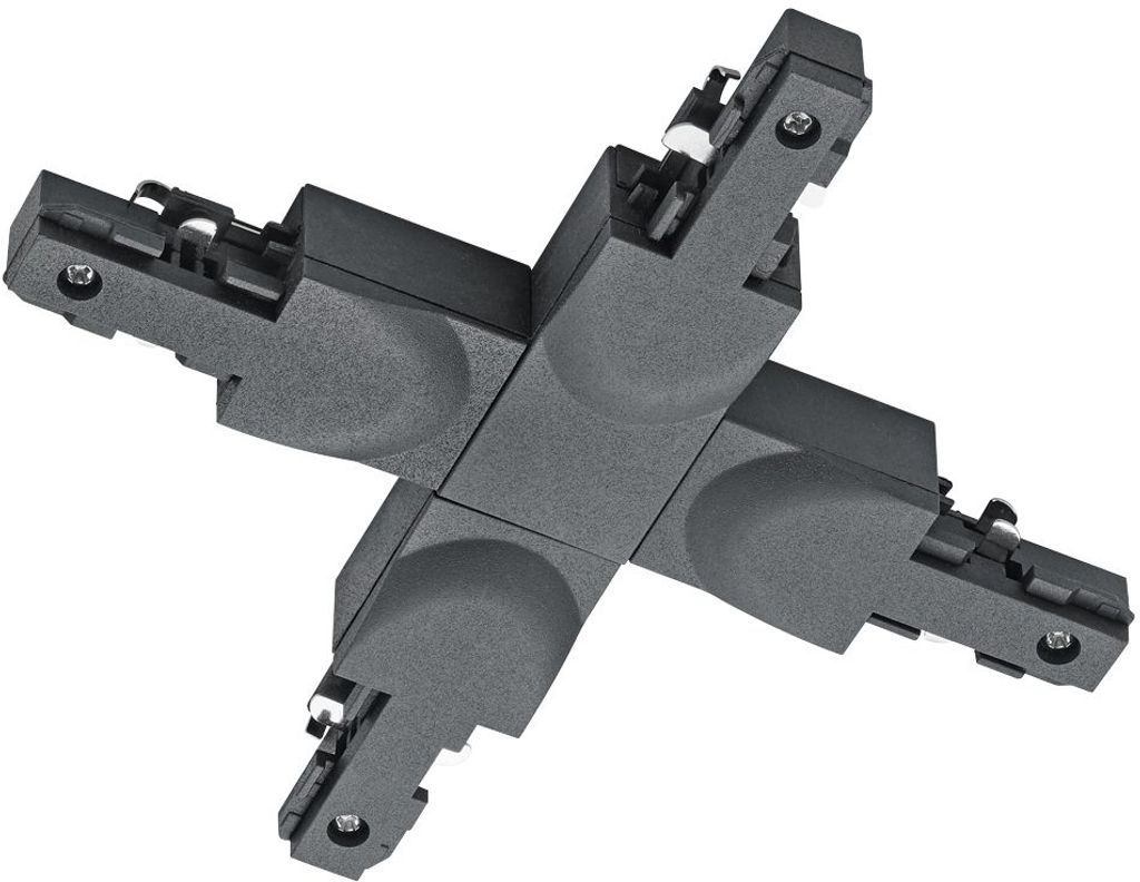 Trio Leuchten X-Verbinder DUOline schwarz matt