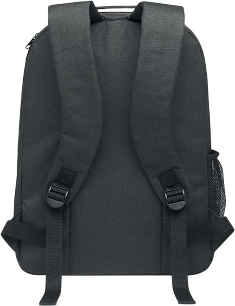 Sac à dos pique-nique isotherme noir rPET idéal pour randonnée et plage - 2