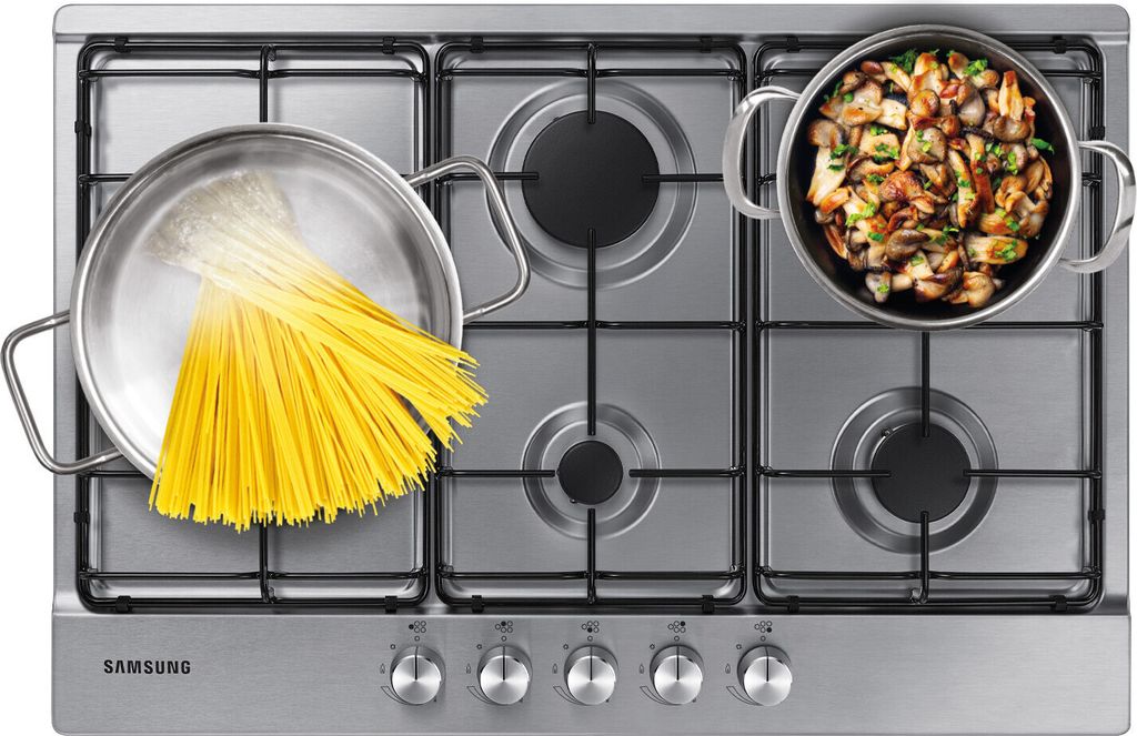 Bertazzoni La Germania P6801D9X/19 hobs Acero inoxidable Integrado 60 cm Encimera de gas 4 zona(s) | Leroy Merlin