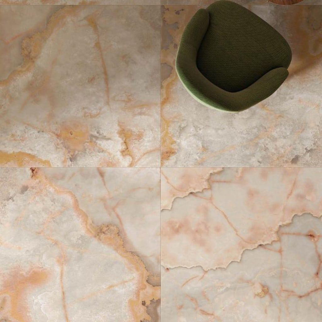 Fliesen Onyxoptik Orange 120x120 cm CASA39 Casalgrande Padana Onici