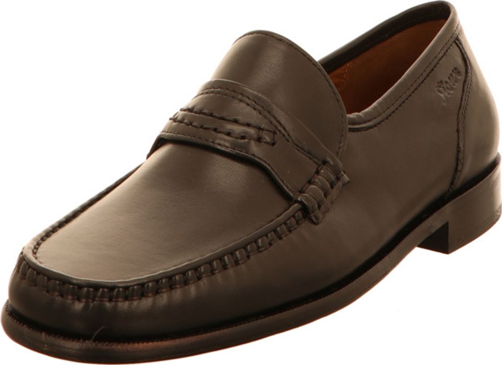 Sioux Herren Slipper schwarz Gr. 8