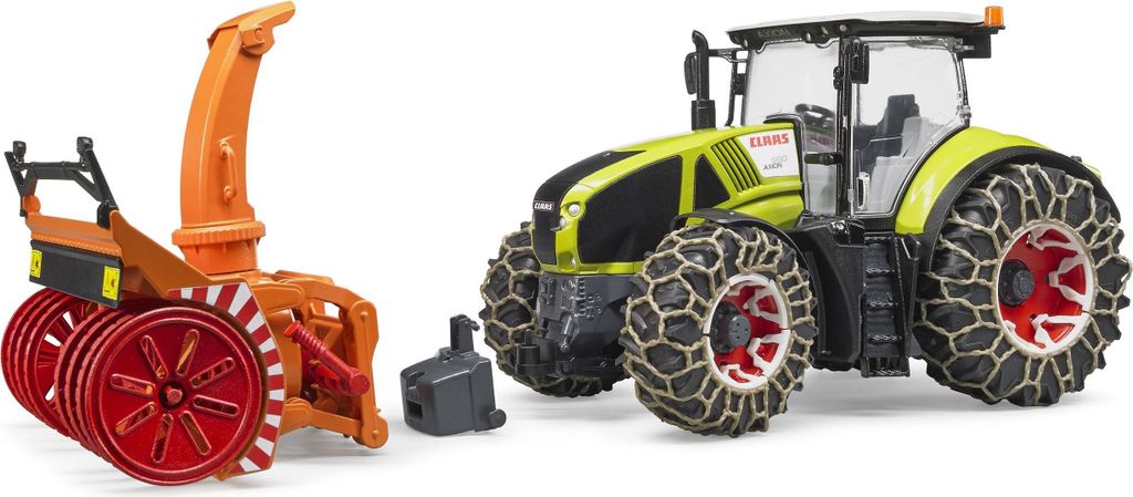 Claas Axion 950+Schneeketten und -fräse Produktbild 