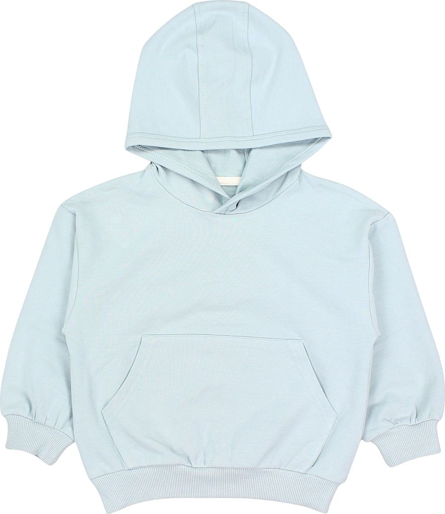 TupTam Uni Junge Mädchen Hoodie Sweatshirt Bio- Baumwolle, Farbe: Pastelltürkis Uni, Größe: 140