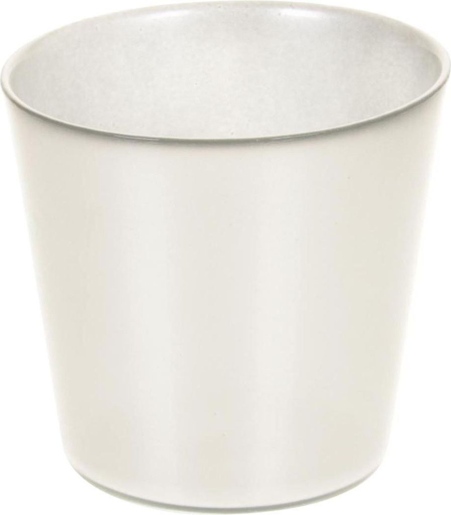 INNA-Glas Maxi Teelichtglas Alena Shiny, Silber glänzend, 9 Produktbild 