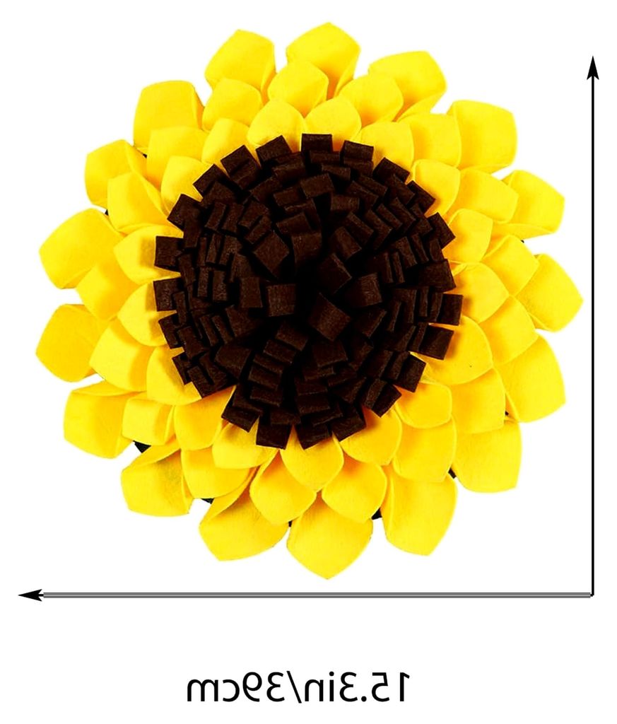 Schnüffelteppich für Hunde zur Geruchsschulung, Spielzeug für das Schnüffeln, Intelligenzspielzeug zur Nahrungssuche