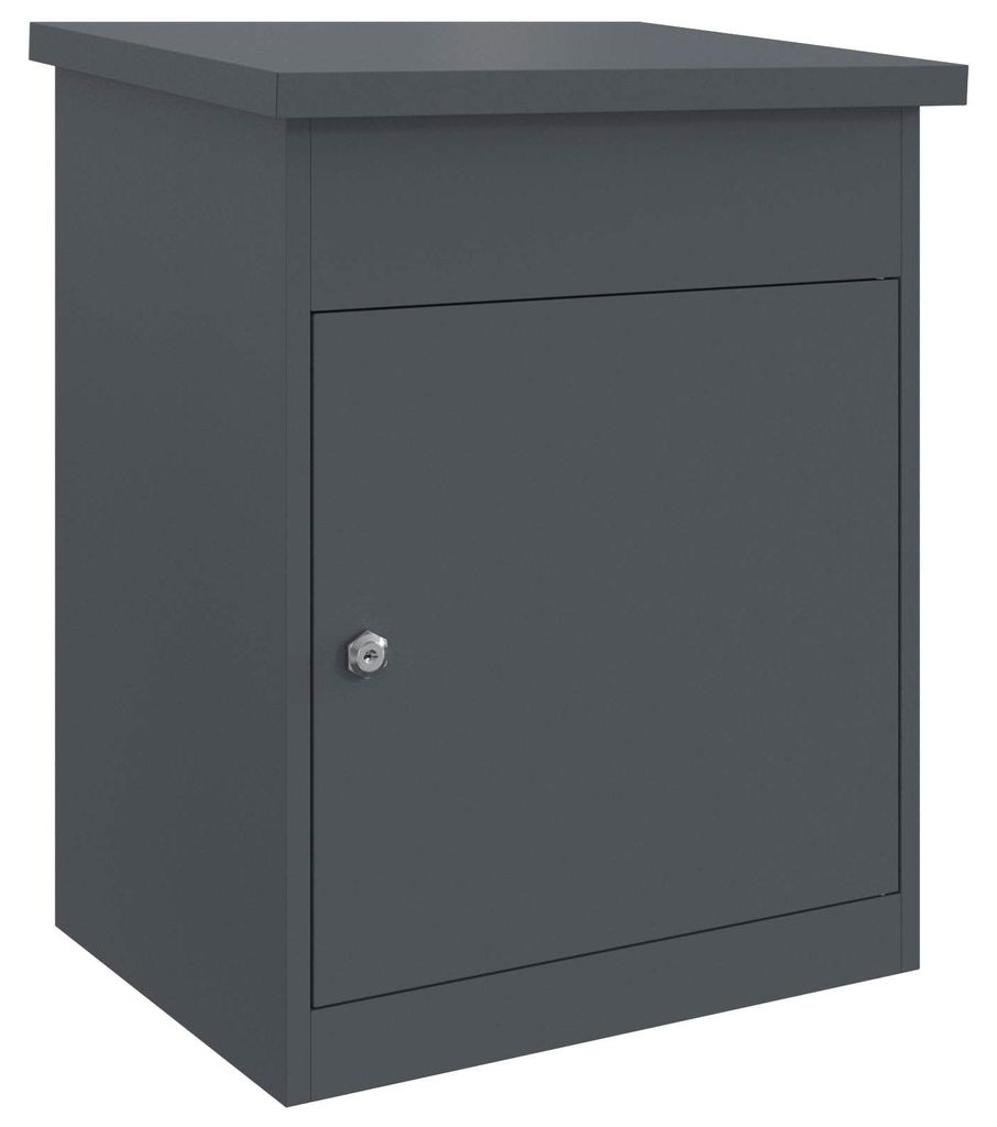 vidaXL Boîte à colis avec rangement Anthracite 47,5 x 38 x Image du produit 