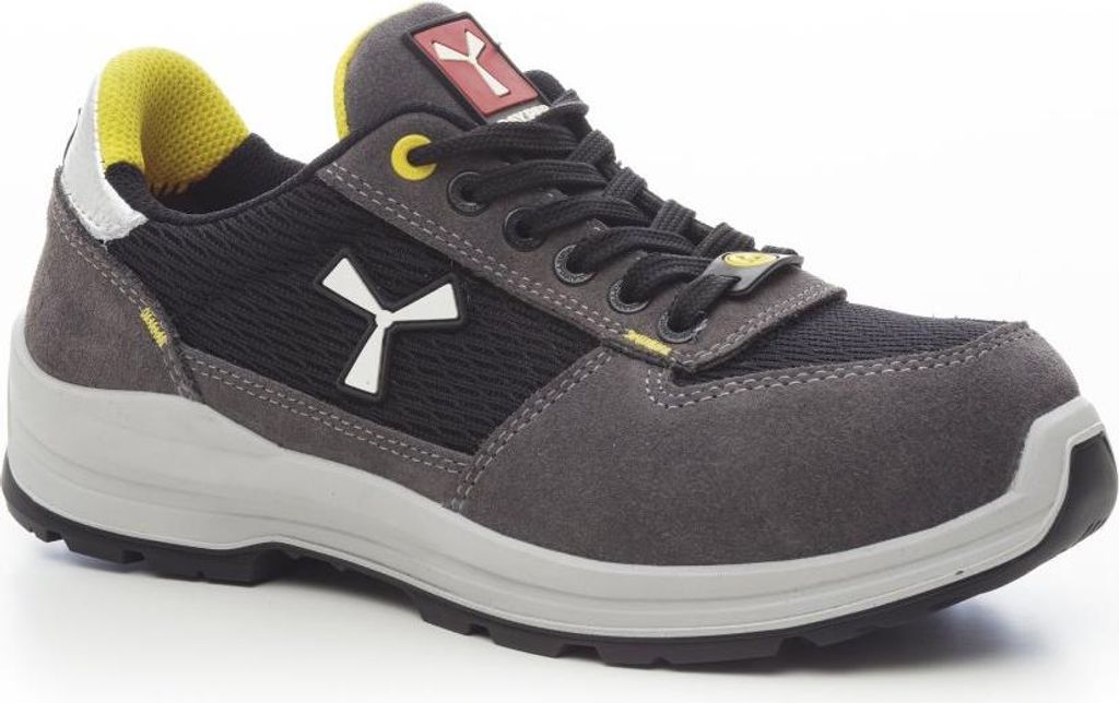 Sicherheitsschuhe S1 "GET TEXFORCE LOW LD S1P-SUT" - Payper Stahlgrau/Schwarz 38