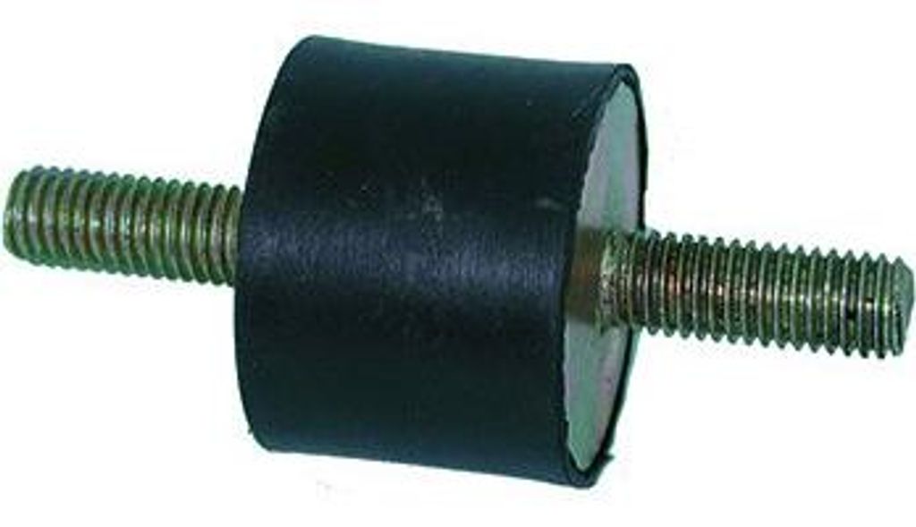 Universelles männliches Silent-Block - ø: 40 mm - Länge: 30 mm, Gewinde: M8 - Gewindelänge: 23 mm