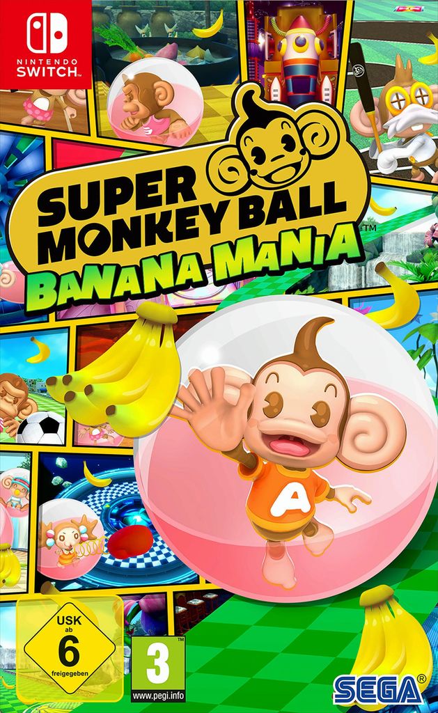 SEGA Super Monkey Ball Mania Launch Edition, Nintendo Produktbild 