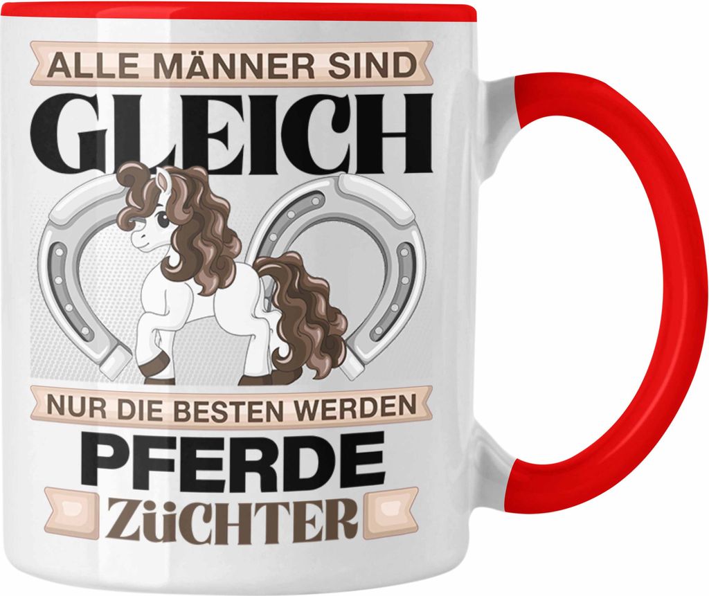 Trendation - Pferde Züchter Tasse Geschenk Lustiger Spruch Produktbild 
