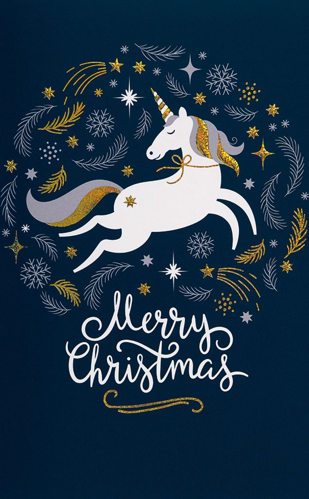 Weihnachten - Glückwunschkarte im Format 11,5 x 17 cm mit Produktbild 