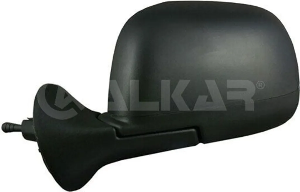 Rétroviseur extérieur gauche pour Dacia Duster - Miroir de carrosserie noir