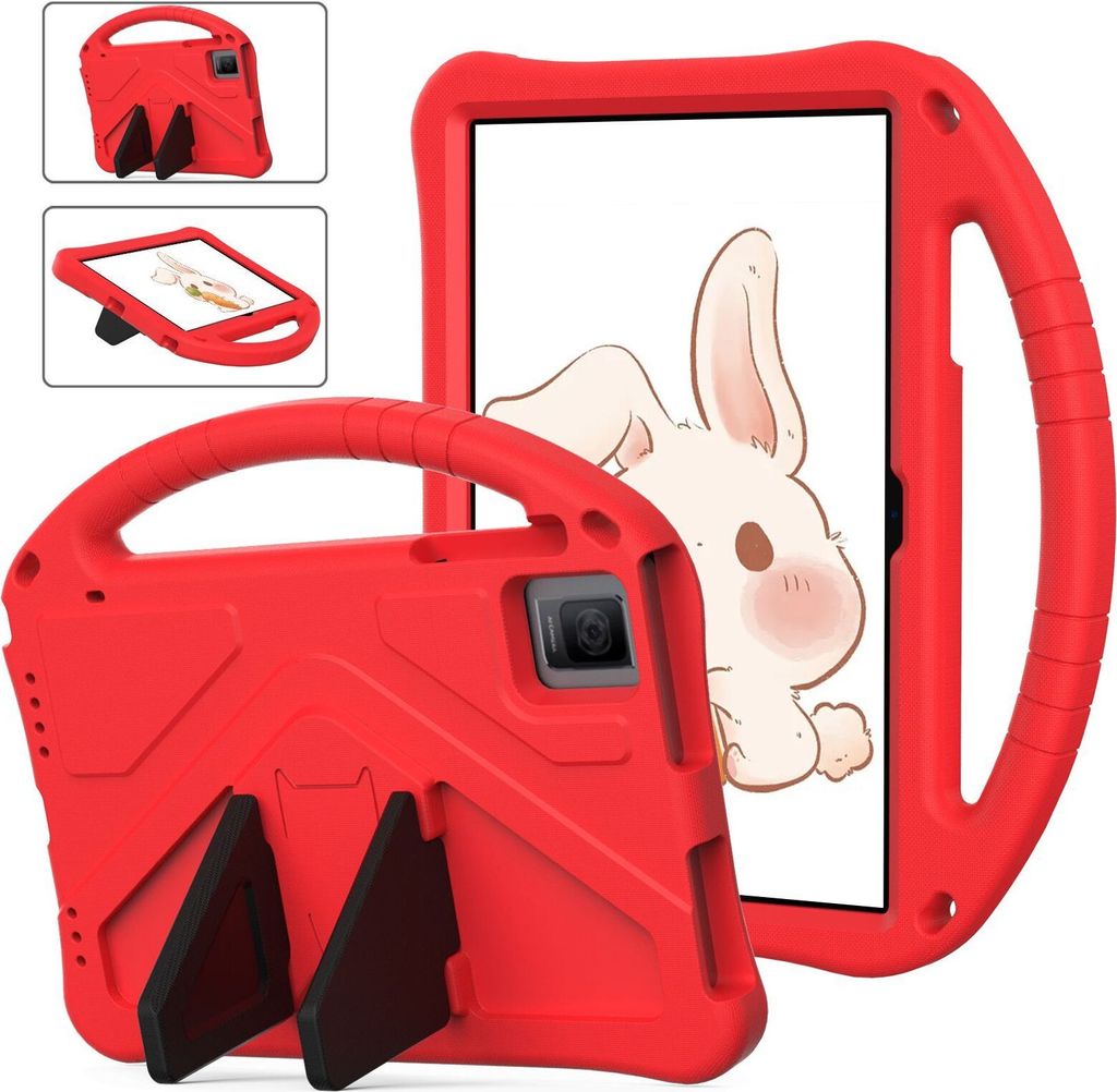 Kinder Hülle für T-Mobile REVVL Tab/Oscal Pad 15/Blackview Tab 11 WiFi/Tab 11 se/Tab 11 10.36", Eva Leichte Stoßfeste Ständer, Kids Griff Schut...