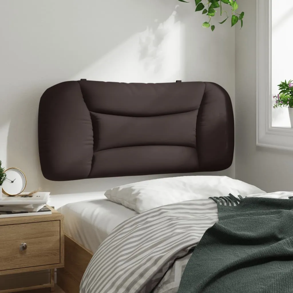 Cuscino Testiera Hvar 90cm Marrone - Supporto Lombare e Relax - 4