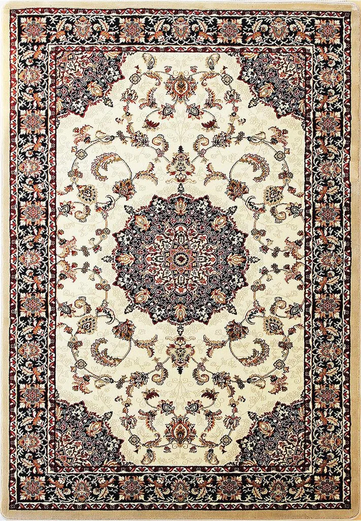 Tapis classique 100x200 CAMBRIA 3 crème - Élégance et style intemporel