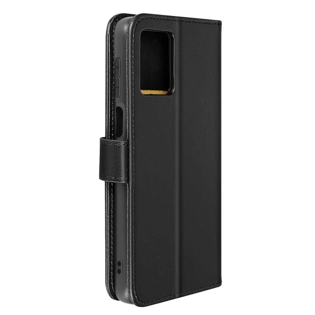 Motorola Moto G54 Wallet Cover mit Standfunktion Binfen Color Serie Schwarz