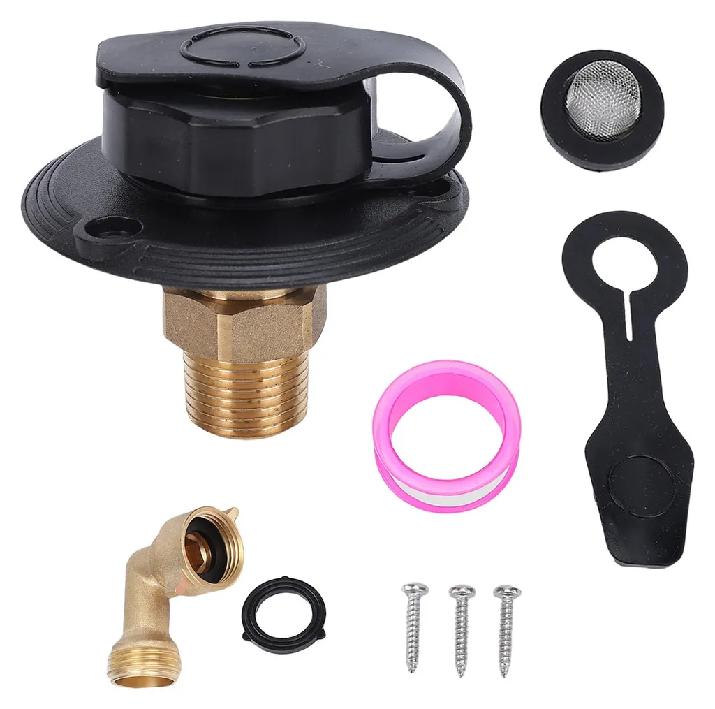 Stop aux fuites : raccord d'eau RV avec clapet anti-reflux et filtre