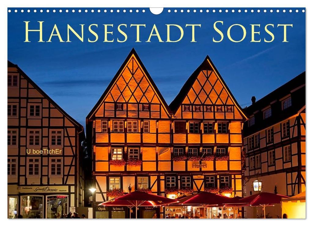 Hansestadt Soest (Wandkalender 2027 DIN A3 quer), CALVENDO Produktbild 