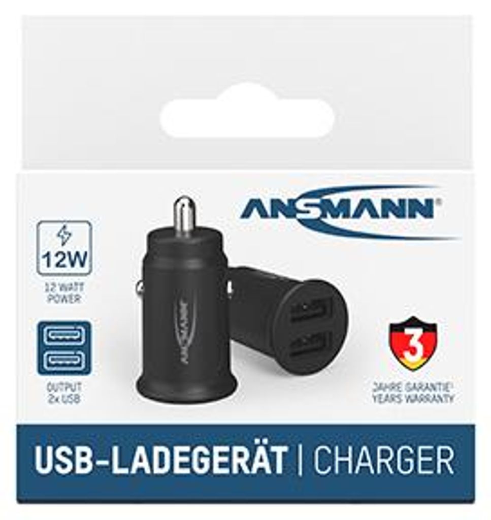 ANSMANN 1000-0030 Chargeur USB pour voiture ANSMANN Image du produit 