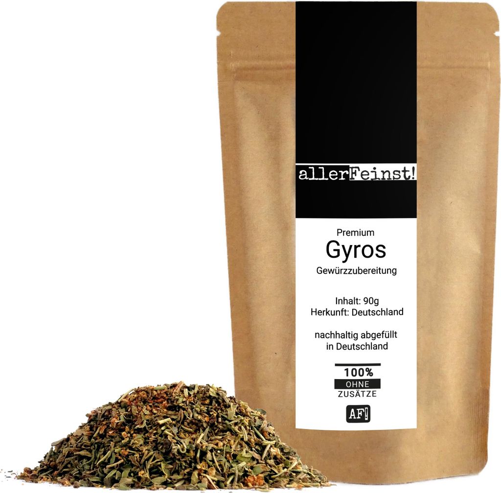 Premium Gyros Gewürzzubereitung - Gyrosgewürz für Fleisch, Produktbild 