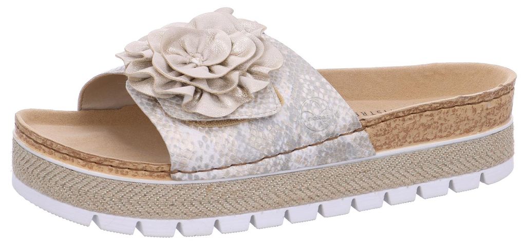 Rieker Pantolette Gold Produktbild 