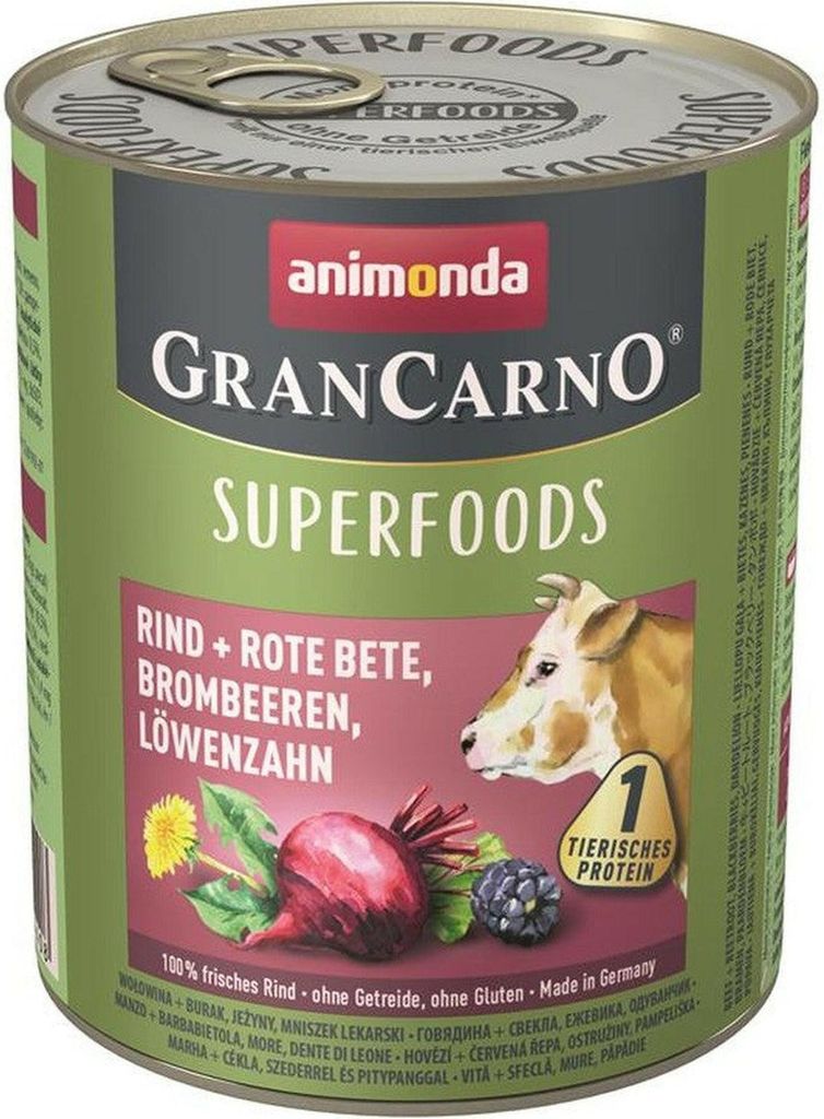 Nourriture pour chiens humide animonda Gran Carno Superfood Image du produit 