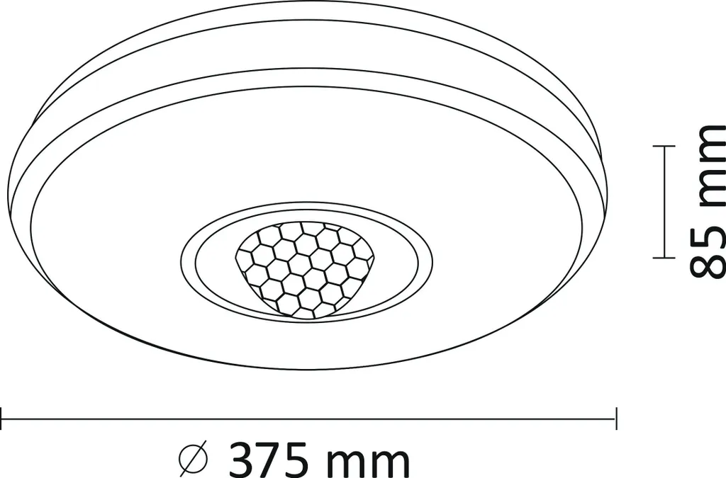 Plafonnier LED 18W MAGIC à Changement de Couleurs et Intensité Variable - 9