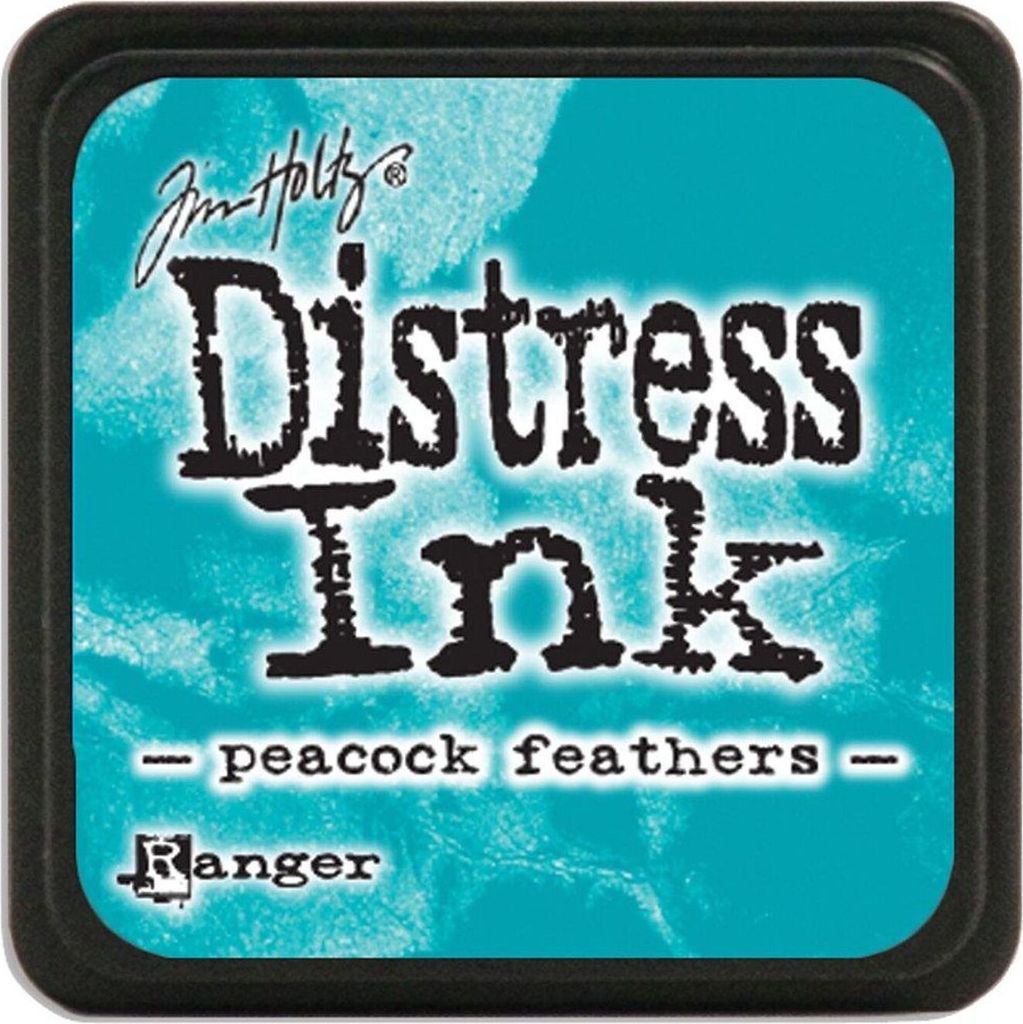 RANGER Tim Holtz Distress Mini Ink Pad, Peacock Feathers