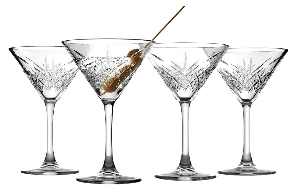 Pasabahce Timeless Set mit 4 Martinischalen, 23 cl