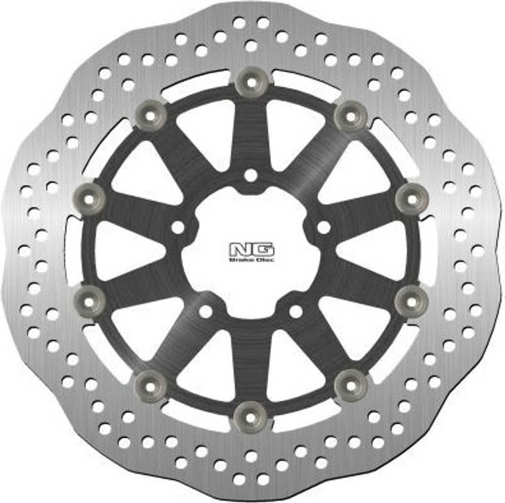 Ng Vordere Bremsscheibe Für Suzuki Gsxr 600/750/1000 '03-05, Vl800 '14-15 (300X69X5Mm) (5X10.5Mm) Wave Floating (Aluminium Center)