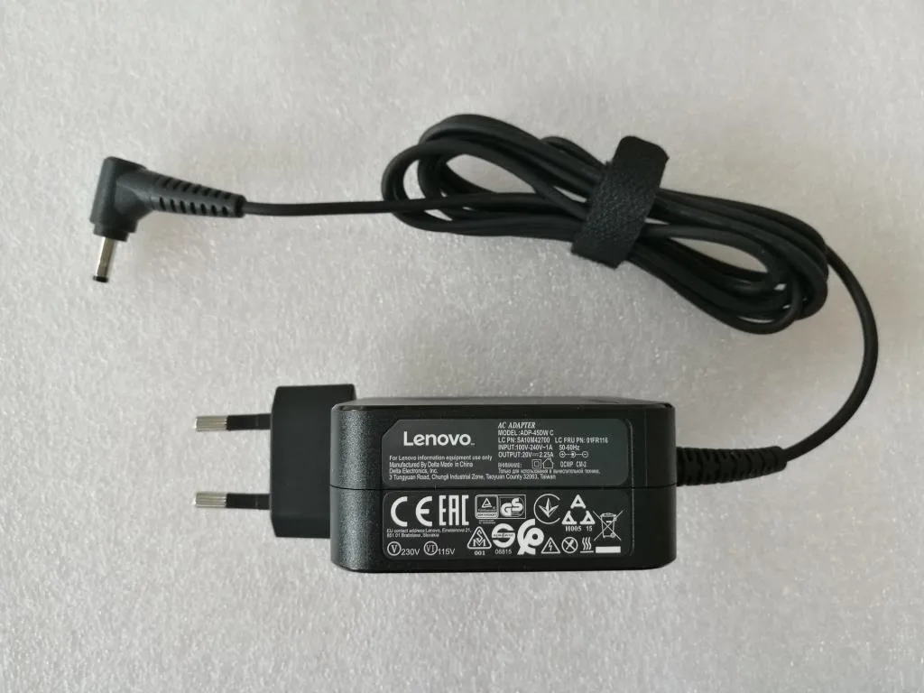 Ricambio Alimentatore Lenovo 01FR116 45W 20V - Proteggi la tua Batteria