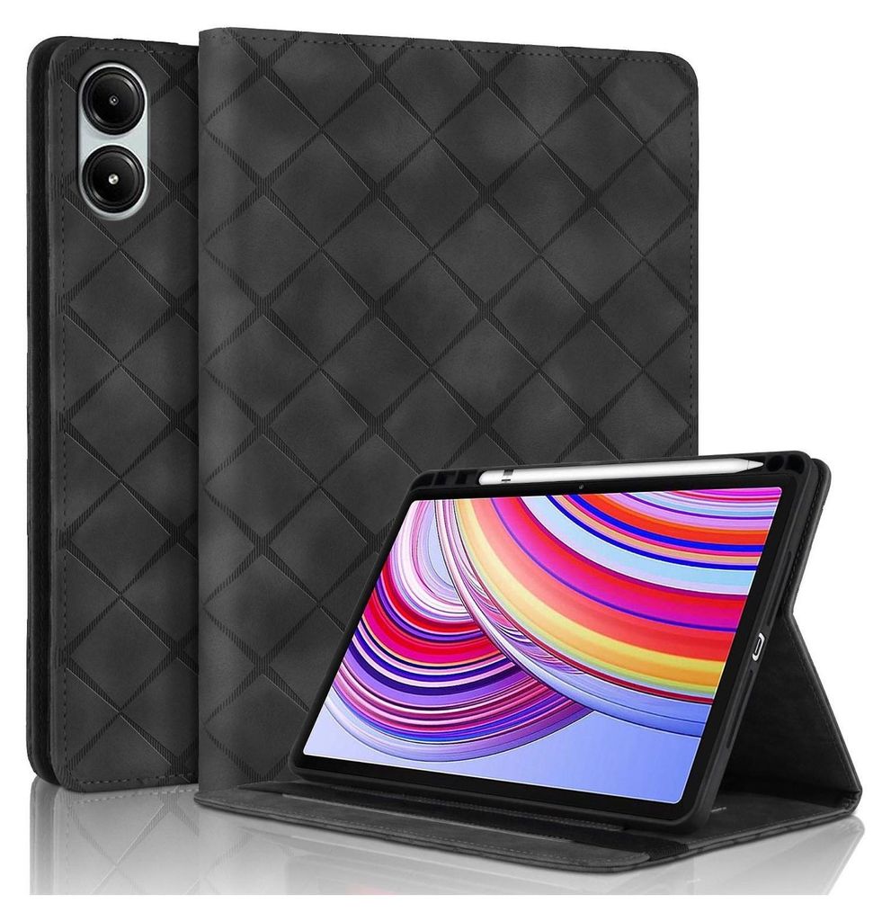 Per Xiaomi Redmi Pad Pro 12.1 custodia stand-up in ecopelle Immagine del prodotto 