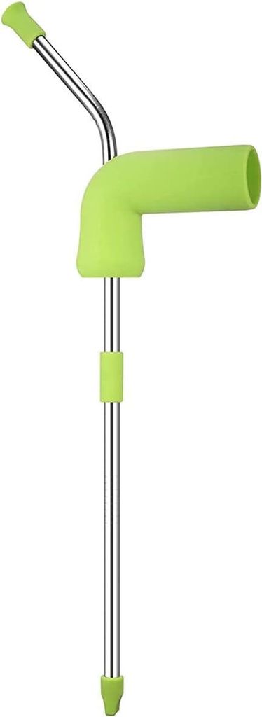 Edelstahl Bier-Schnorchel-Dispenser für die Hausbar - Grün
