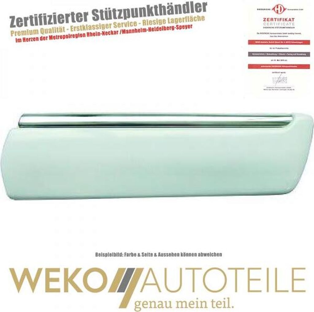 Diederichs Zierleiste Kotflügel li. W210, 95-99 grundiert