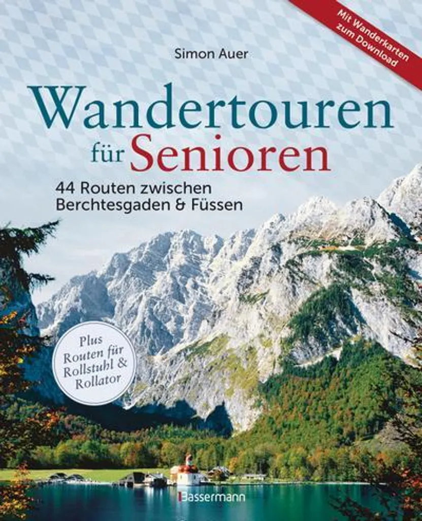 Livre de Randonnée Adaptée Seniors et PMR entre Füssen et Bavière