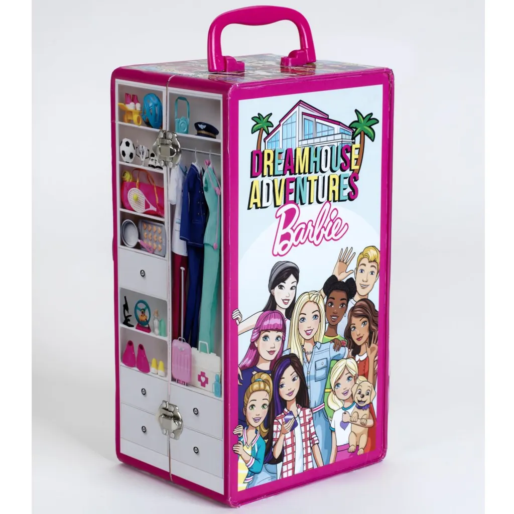 Valise Barbie Klein Theo rigide avec compartiments pour accessoires - 9
